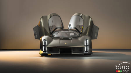 The new Porsche Mission X concept